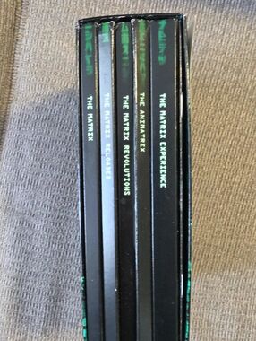 The Matrix DVD Box Set - Black with Green Accents